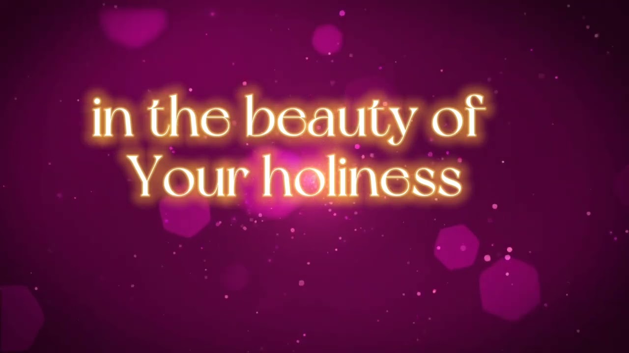 LORD, I THIRST FOR YOU ( Randy Rothwell ) Lyric video