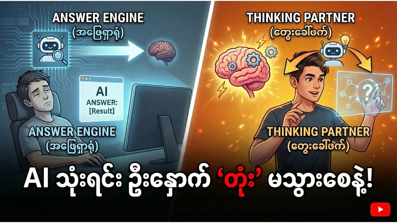 AI ကြောင့် သင့်ဦးနှောက် 