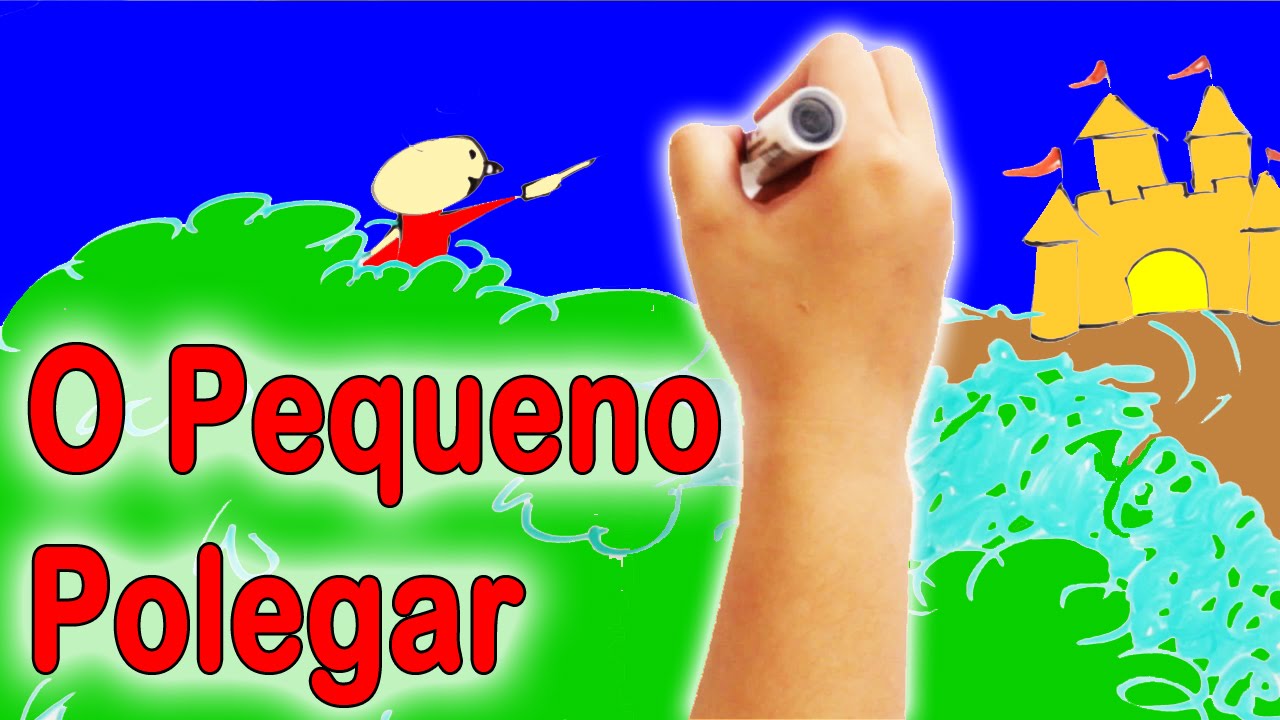 Este é o conto de: O Pequeno Polegar - Desenhos - Histórias Clássicas para Crianças