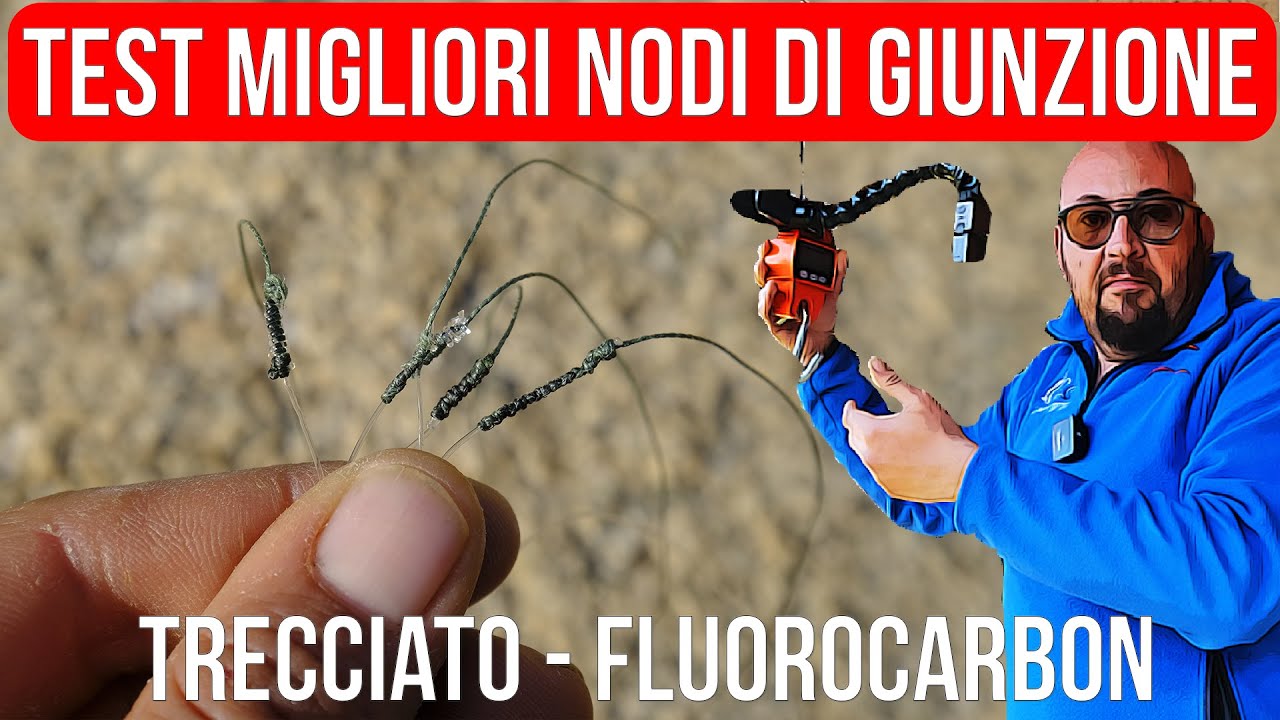 Il miglior nodo di giunzione tra treccia e fluorocarbon
