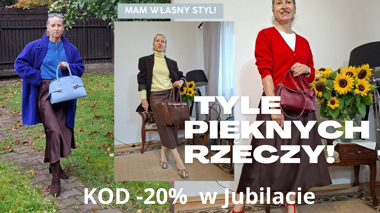CO WYBRAŁAM W JUBILACIE? 🍂 PRZYMIERZAM JESIENNE NOWOŚCI I TWORZĘ MODNE STYLIZACJE z moimi ubraniami