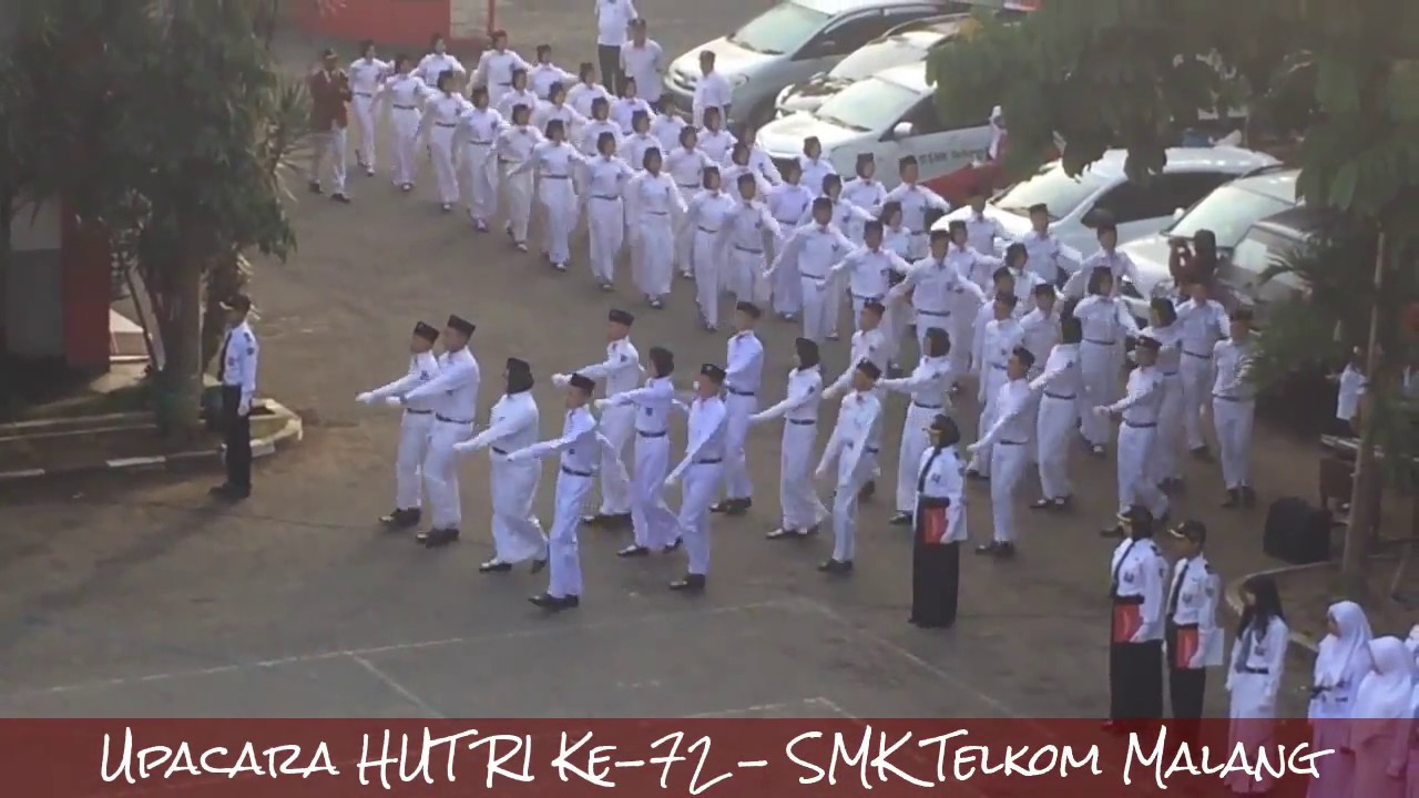 UPACARA HUT RI-72 - SMK Telkom Malang