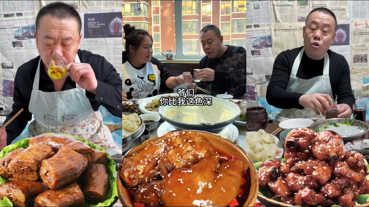 二哥做的饭真好吃，香迷糊了~The food made by my second brother is so delicious that it makes me feel dizzy #food