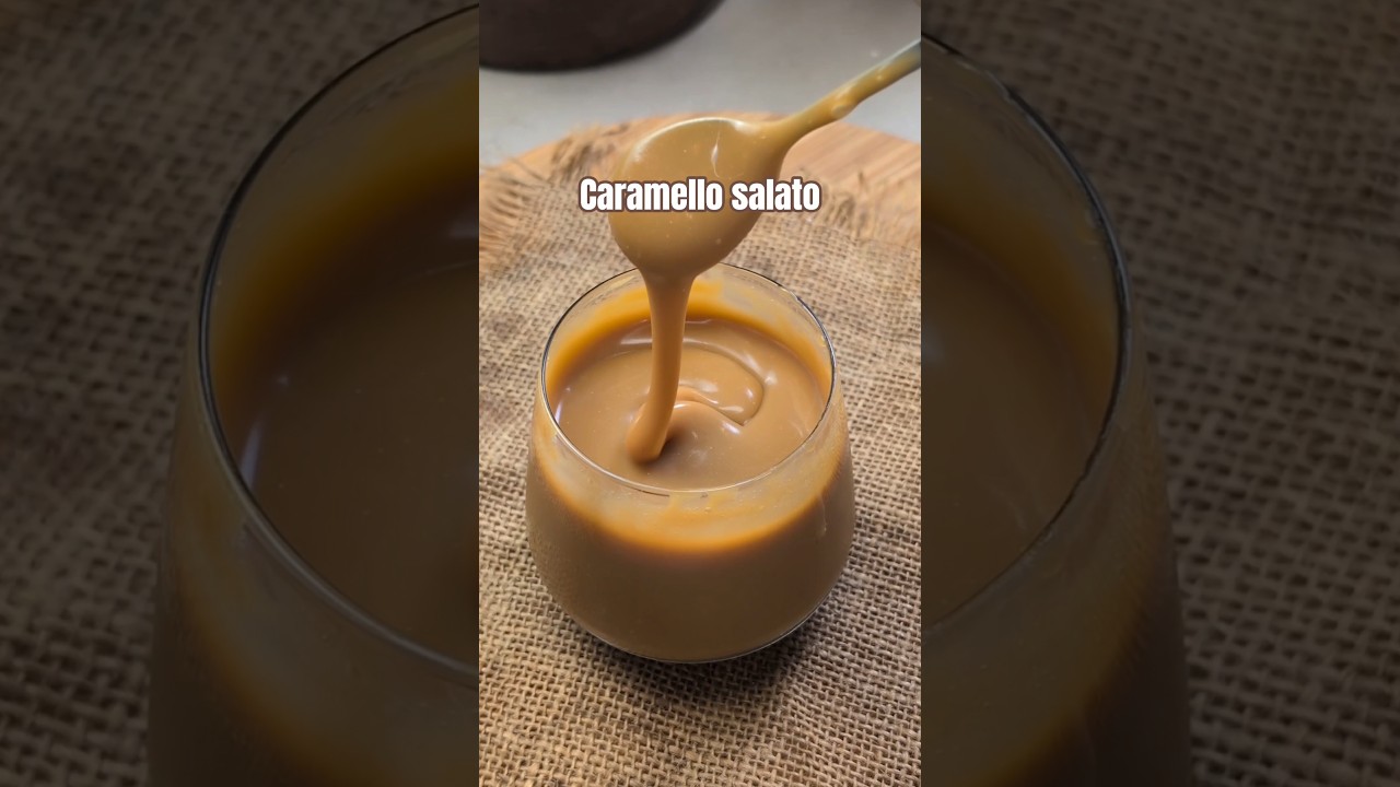 Caramello salato solo 4 ingredienti! Ricetta perfetta 😍 