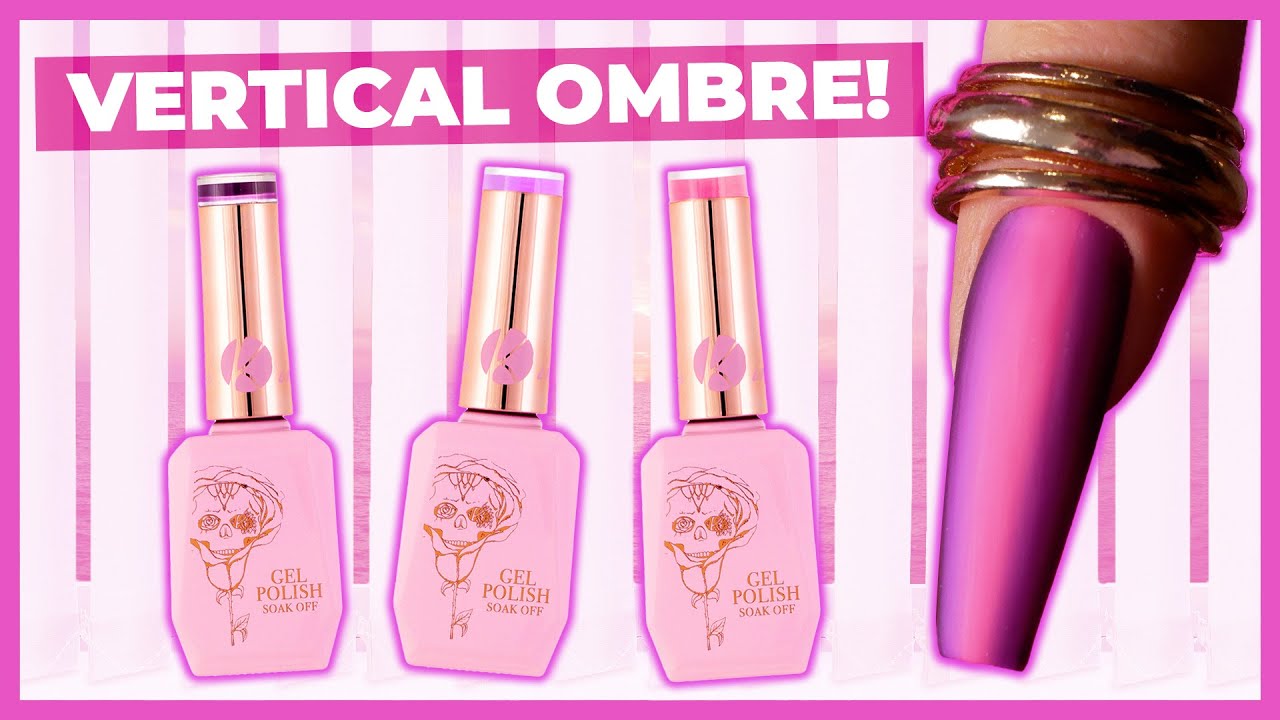 Vertical Ombre Nail Art Tutorial