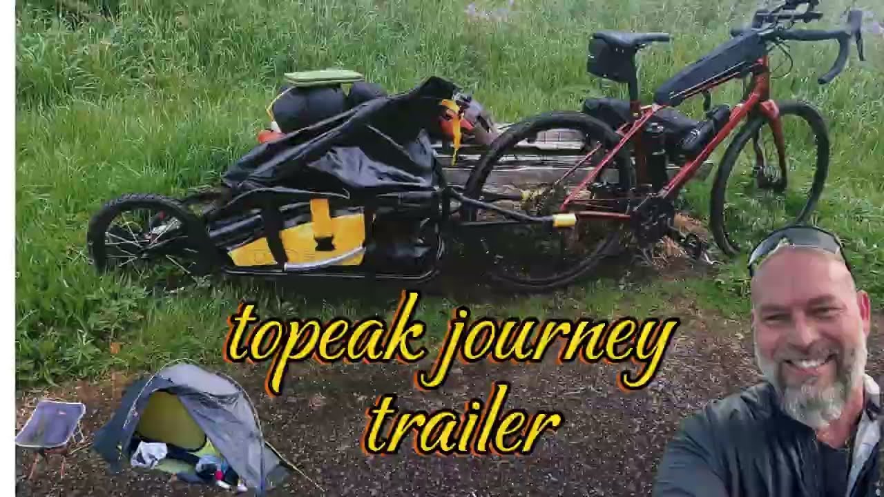 Topeak journey trailer, test day, game changer.
