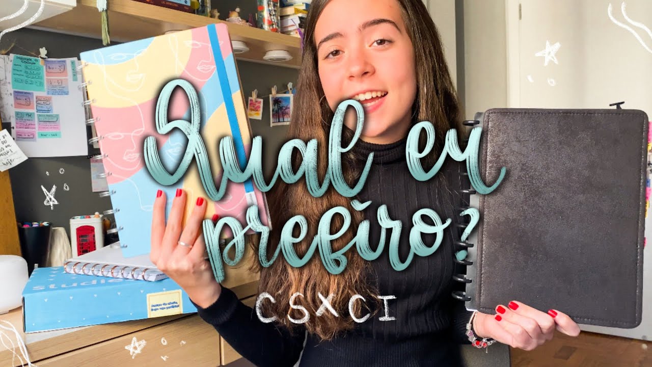 Caderno Studies VS Caderno Inteligente - QUAL EU PREFIRO??? (100% da verdade sobre os 2) || Ana Reis