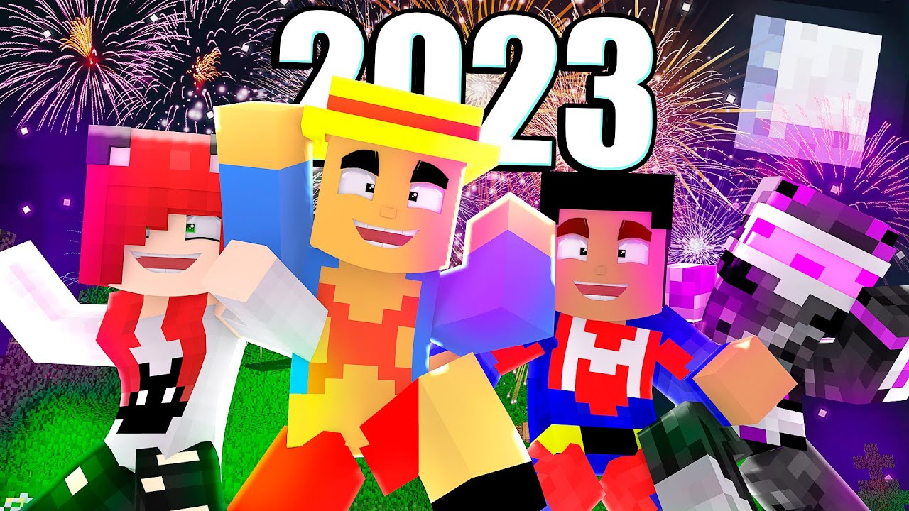 PANCRI Y SUS AMIGOS EN EL FIN DE AÑO EN MINECRAFT 😱