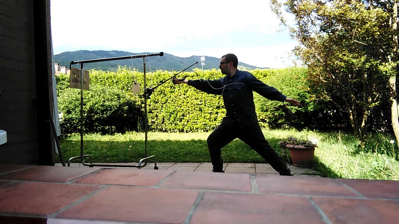 Thrusting the arm and using batters in McBane's smallsword