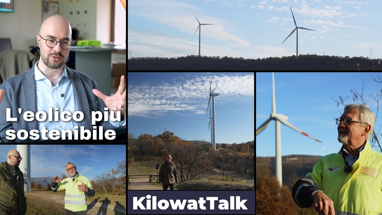 Quant'&egrave; sostenibile l'energia eolica? | KilowatTalk S02 E03
