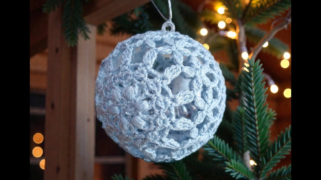 Bombka na szydełku JAŚMINA part 2 #bauble #crochet #tutorial