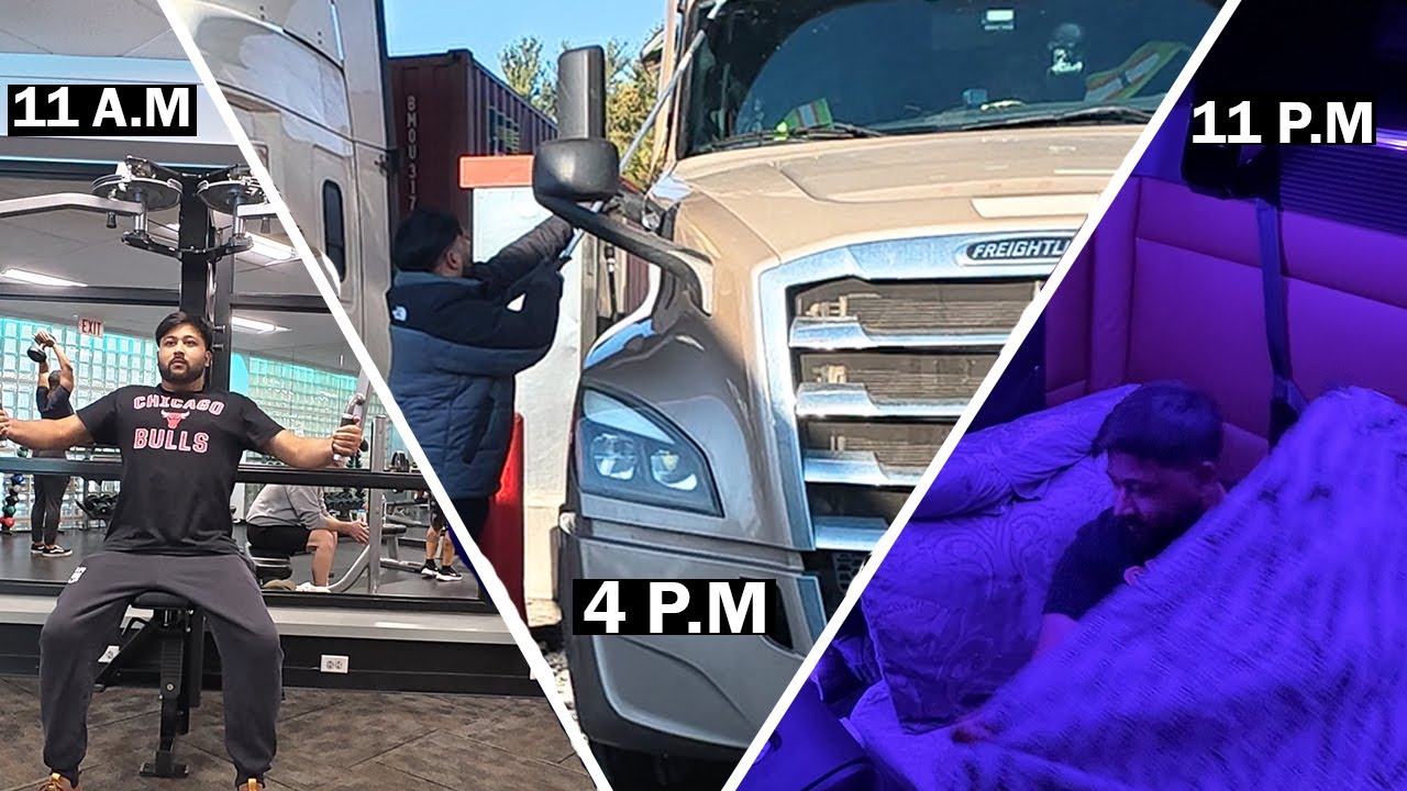 A Day in the Life of a 29 year old Truck Driver