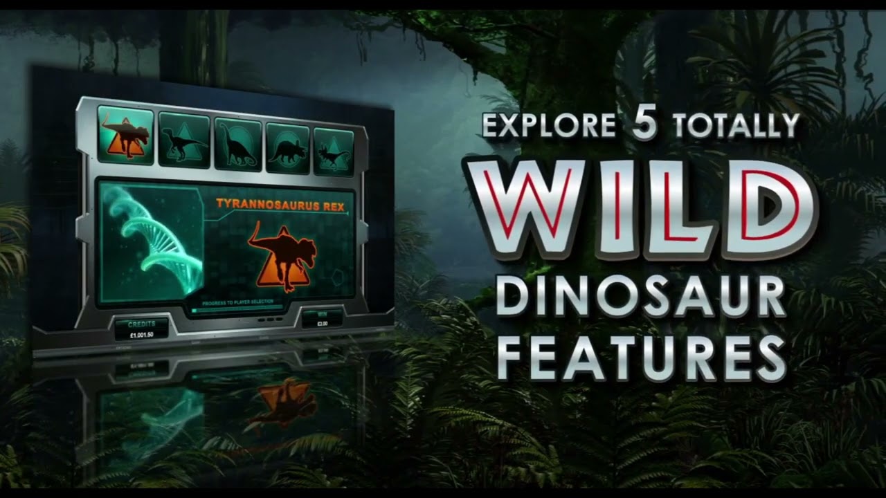Jurassic Park Slot #microgaming  #casinoslots