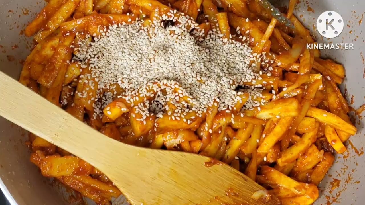 도라지 밑반찬 이렇게 하니까 너무 부드럽고 맛있어요
