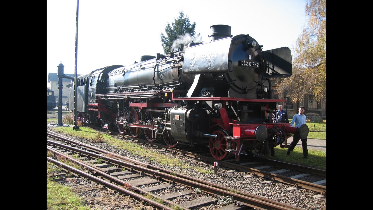 29.10.2005: Führerstandsmitfahrt 042 018 - 2 Ulm -  Bahnpark Augsburg