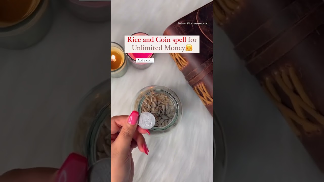 Rice and Money spell for Unlimited Money. Comment &ldquo;Money&rdquo; to claim! #money #moneytips #rich #remedy