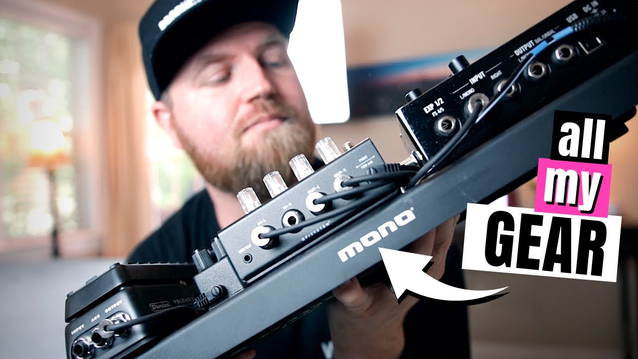 Обзор Worship Rig Rundown 2020 | Обзор моего акустического, электрического и HX Stomp Mini Pedalb...
