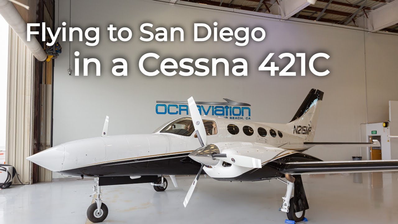 #58 Very Clean Cessna 421C with Upgraded Avionics - Paint - Interior
