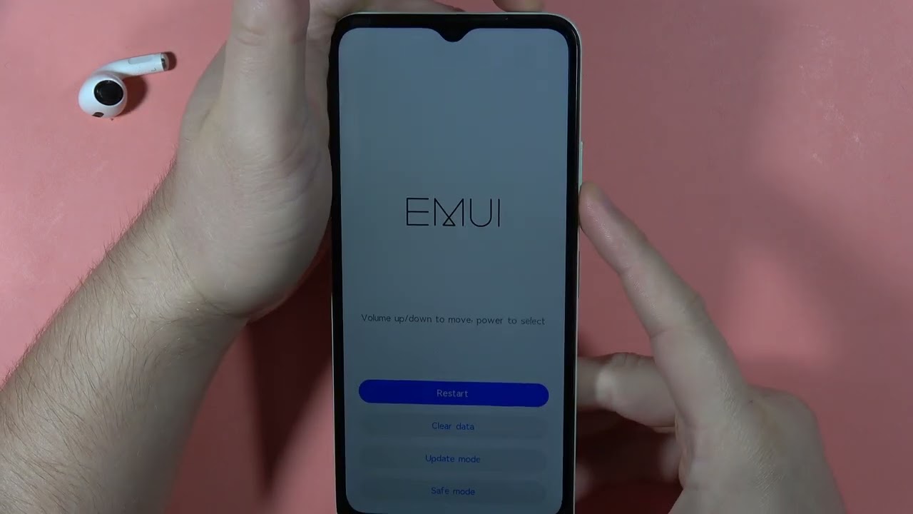 Как сбросить настройки Huawei Nova Y61 до заводских — сброс через режим восстановления 
