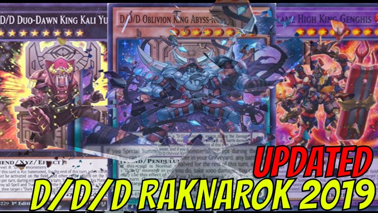 [YGOPRO] D/D/D PURE DECK 3/2019 | Updated