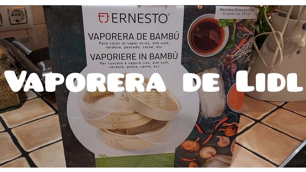 UNBOXING VAPORERA DE LIDL | de bambú | ASI ES Y ASI SE USA  ⬇️⬇️⬇️