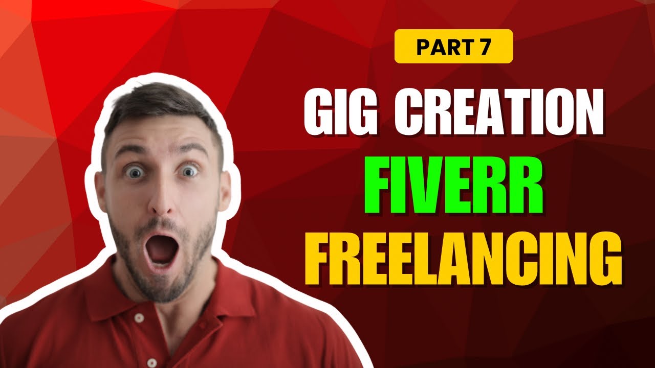 Fiverr Gigs creation |￼ Fiverr Freelancing Course for Beginners | Part 7 @muhammadllc 