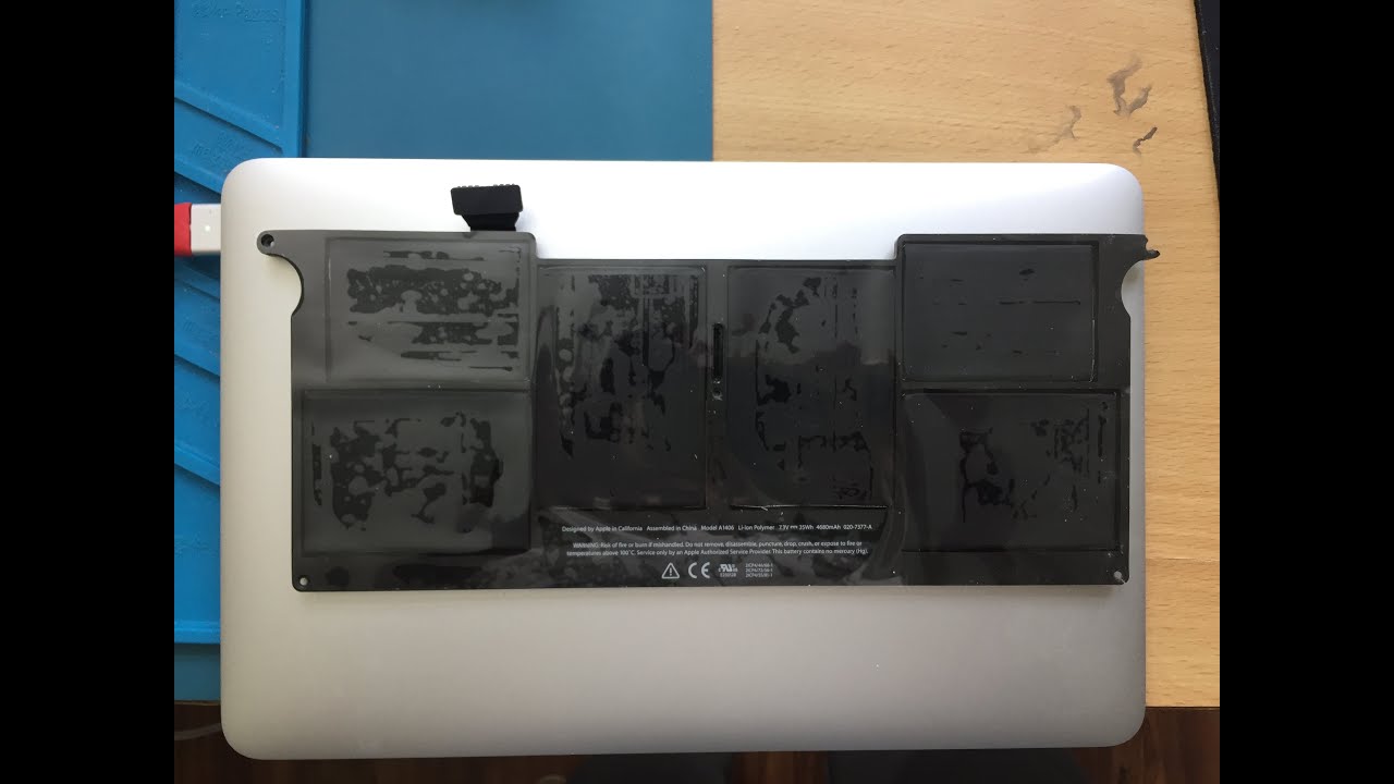 Macbook air 11''  A1465 battery replacement
