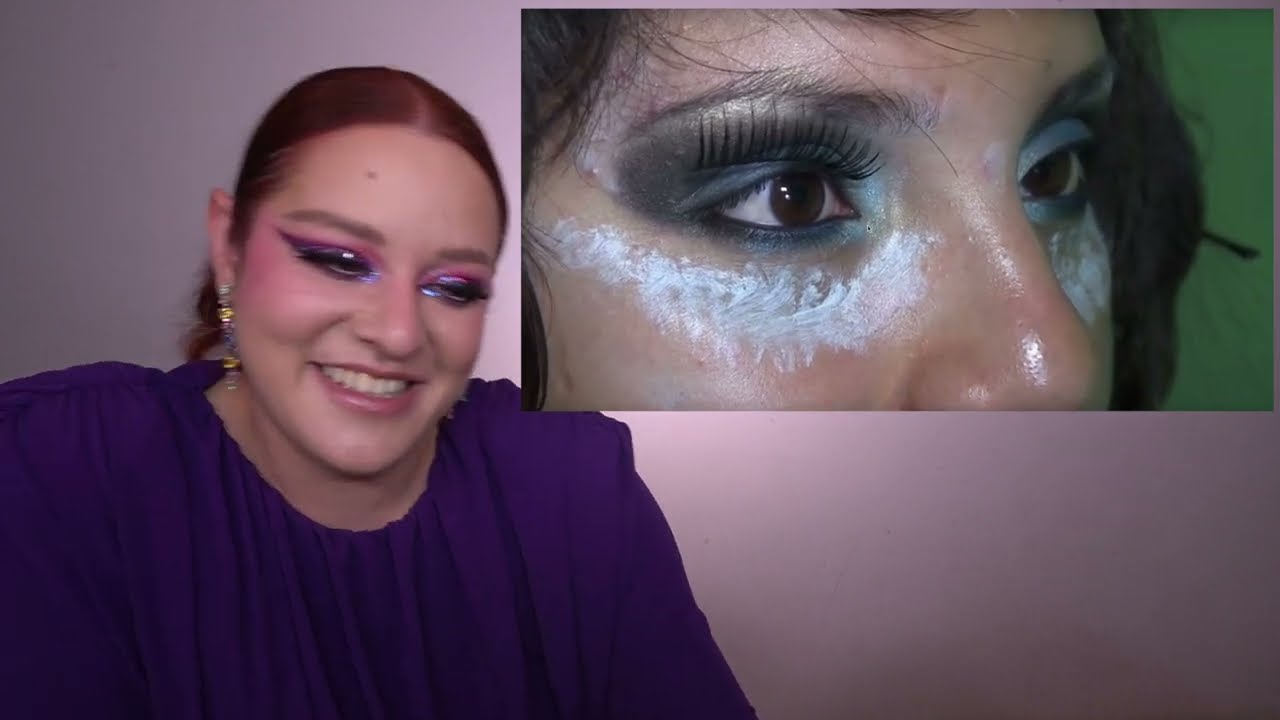 Maquillista Reacciona a Maquillaje de 15 años - Pamela Segura