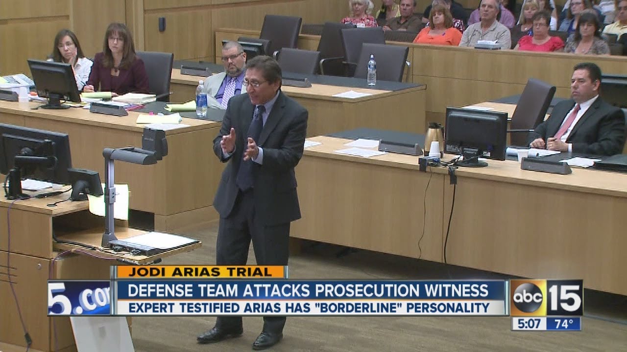 Arias defense team attacks prosecution witness