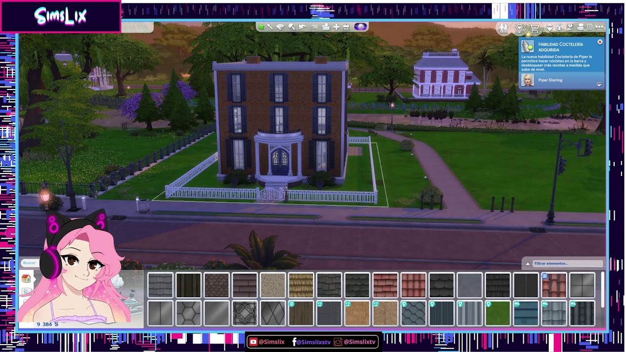 🎲 Save File COMPLETO de Los Sims 4 desde cero | Familias y casas con ruleta 🏗️ EN VIVO