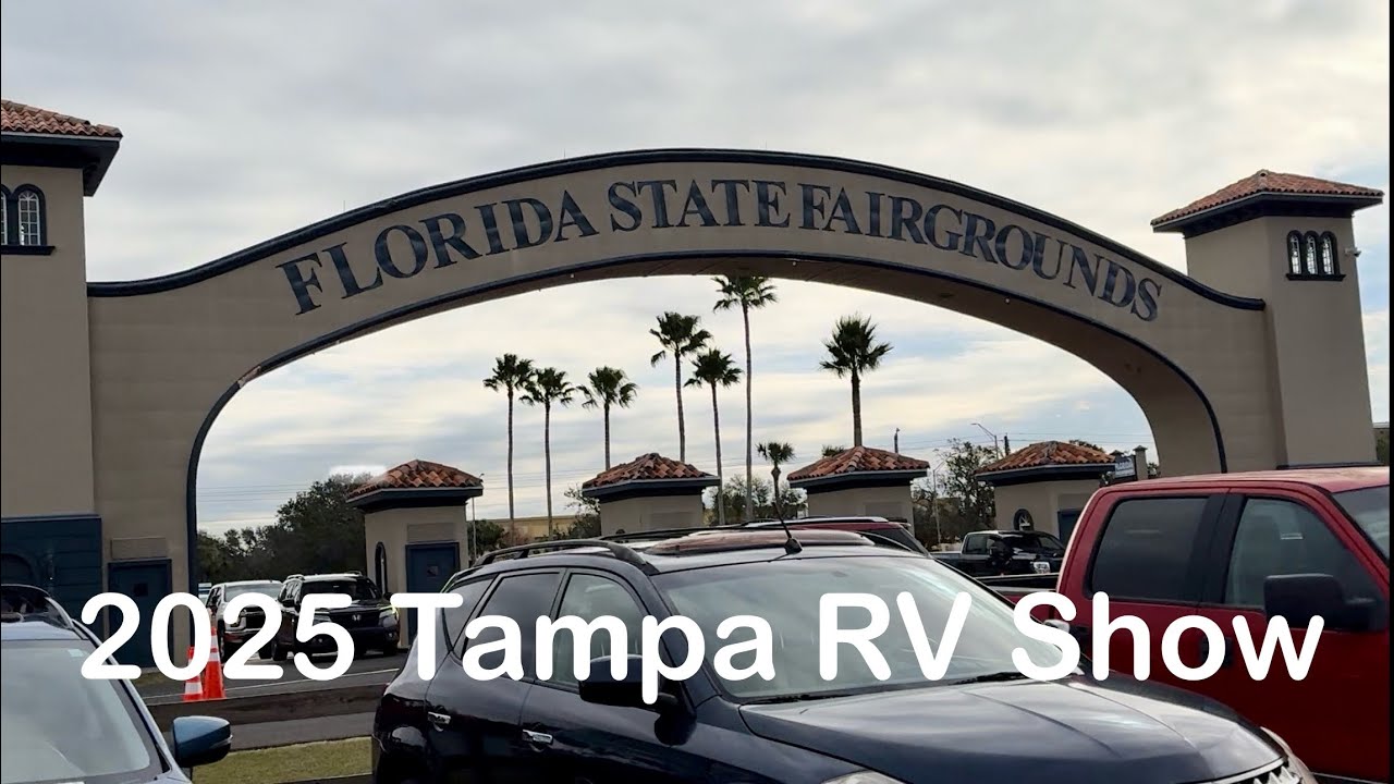 In Real Time | 2025 Tampa RV Show | Host and Lance Truck Campers and More