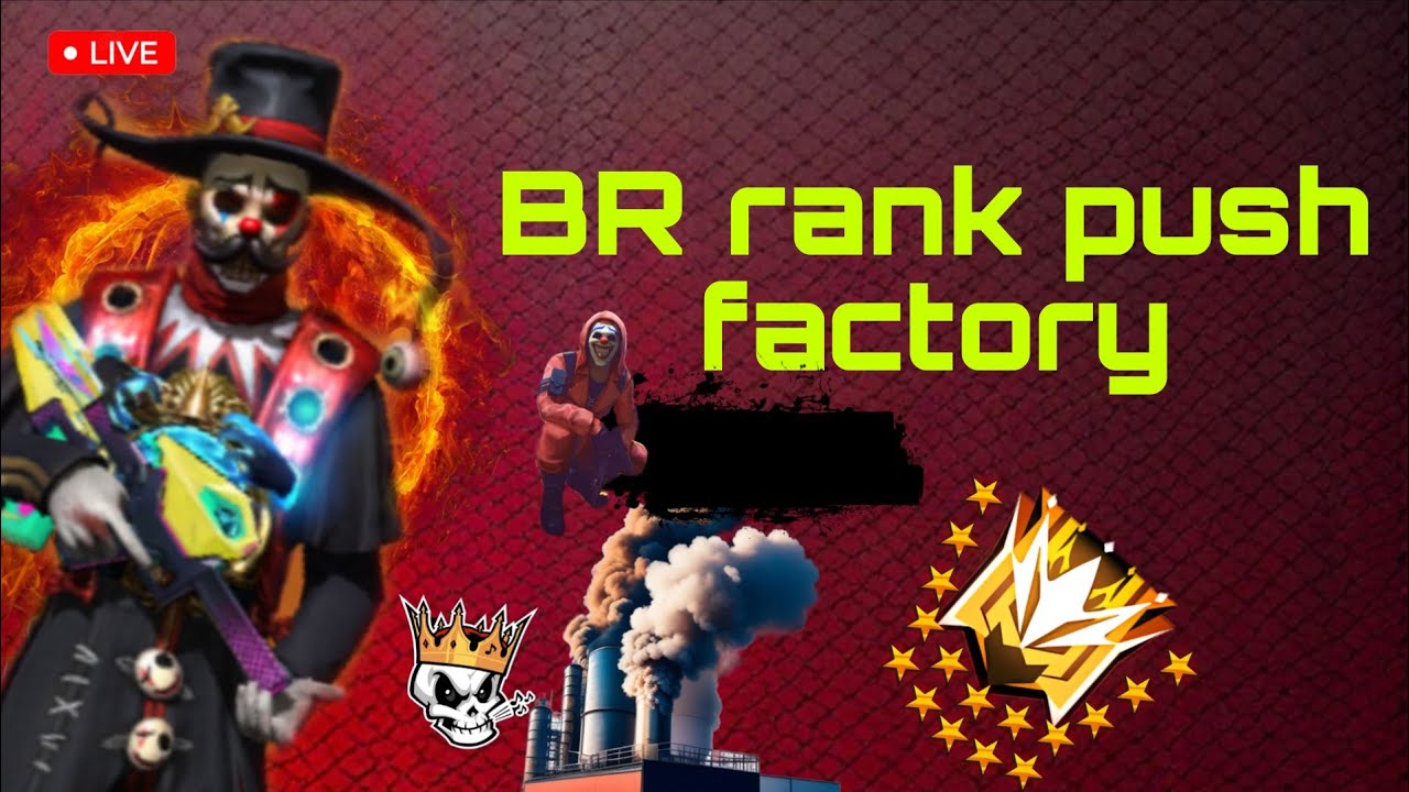 topa comedy 304 is live BR rank push factory🏭  ❗🔱#viral #trending #live#free fire