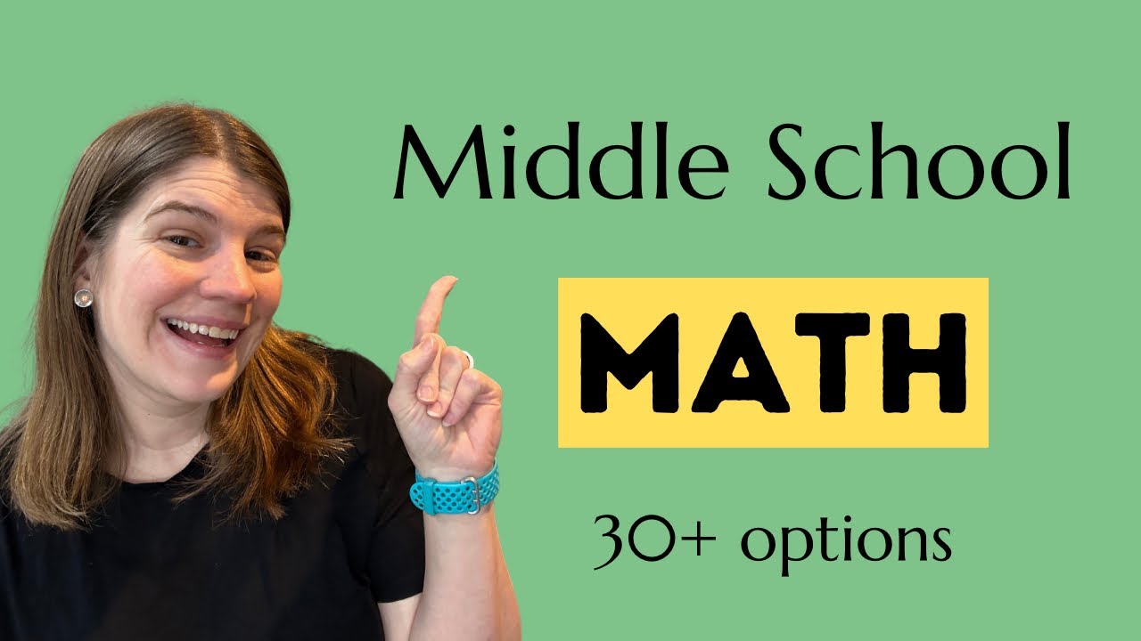 Middle School Math  || 30+ Options