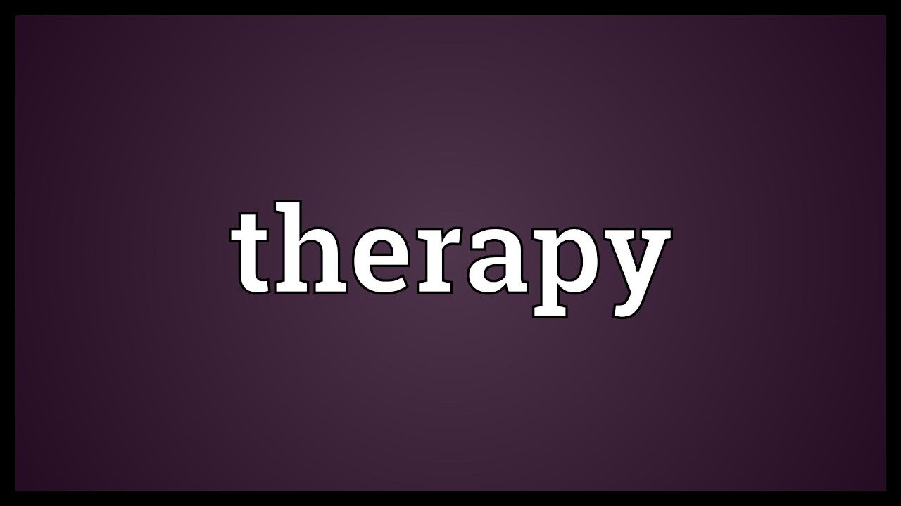 Therapy Meaning