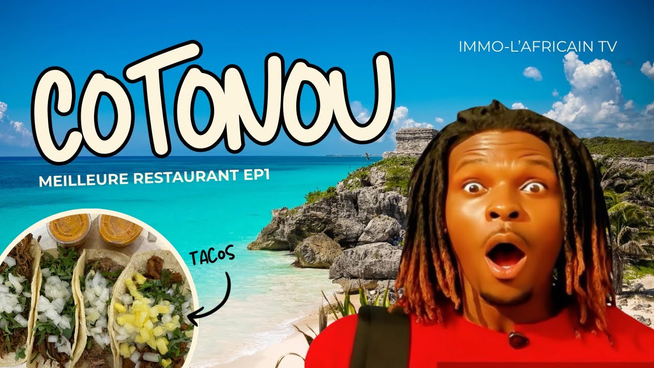 BENIN TOUR:JE DÉCOUVRE UN RESTAURANT AU BORD DE LA MER 😳🍽️ Ep26