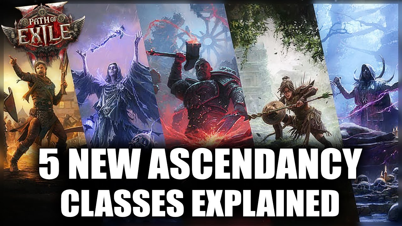 5 New Ascendancy Classes Explained - Path of Exile 2 New Update!