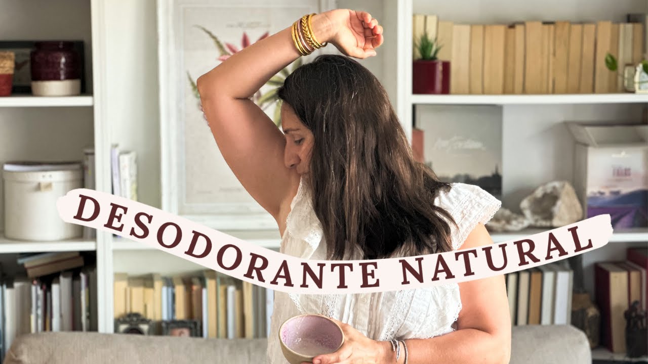 DESODORANTE NATURAL con aceites esenciales | RECETA fácil y eficaz para el olor de axilas