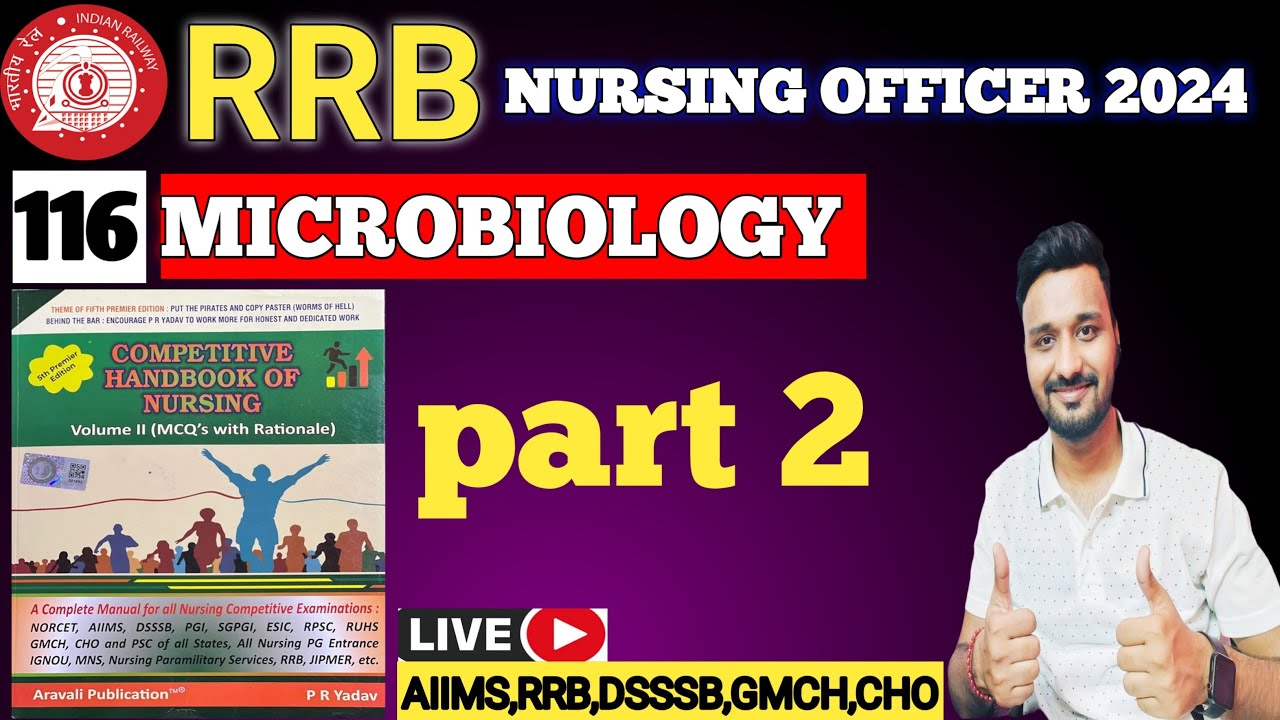 PR YADAV BOOK 5thEDITION REVISION CLASS 116/LIVE 147(Microbiology )