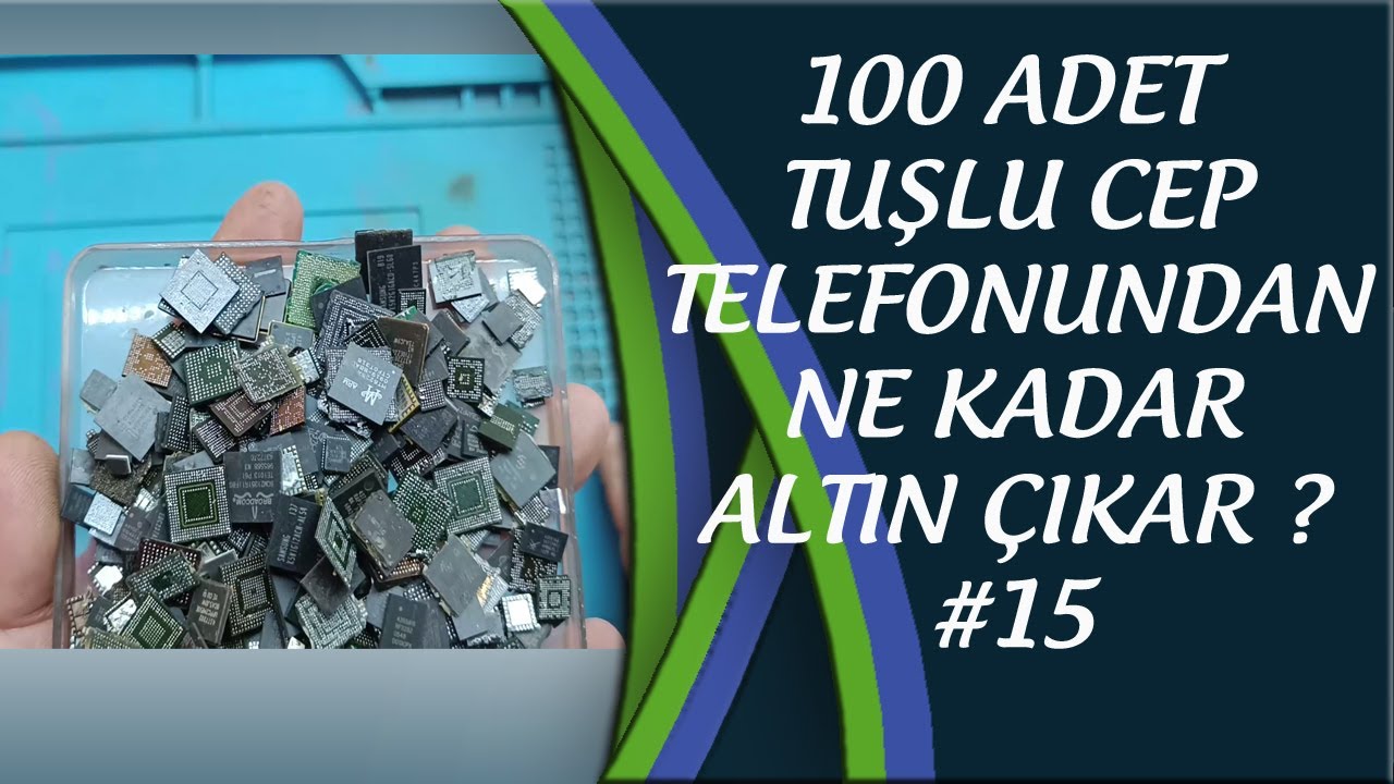 TUŞLU CEP TELEFONLARINDAN ALTIN ÇIKARTMA PART 2 #15