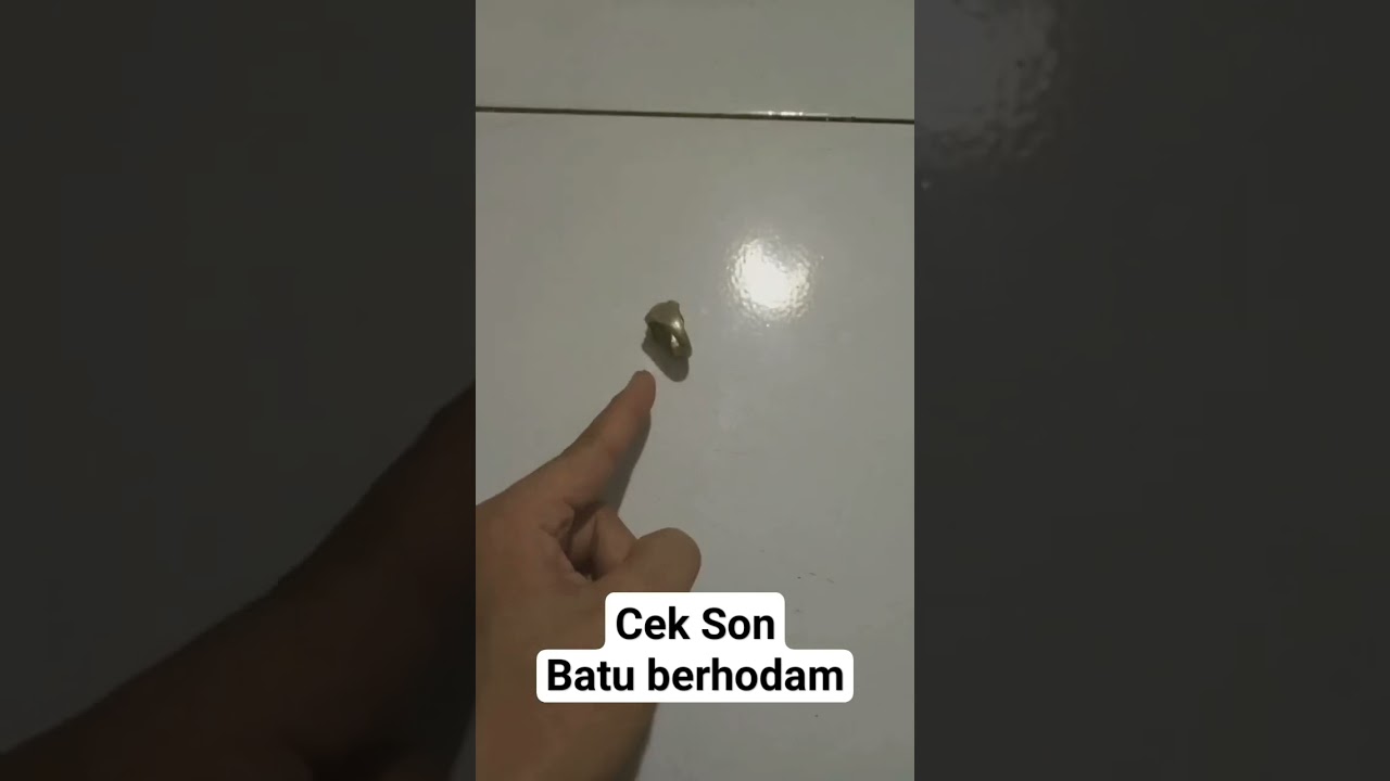 Tes tes batu cincin berkhodam
