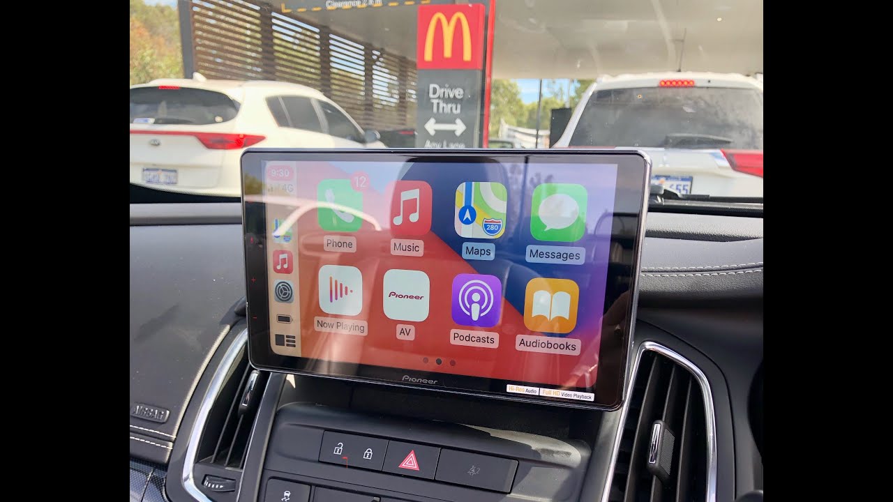 Holden Cascada floating screen Pioneer DMH-ZF9350BT upgrade.