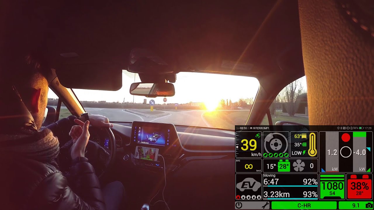 Ehy Bruj ... Quanti km fai in ELETTRICO🔋?!? ... Toyota CHR Hybrid 1.8