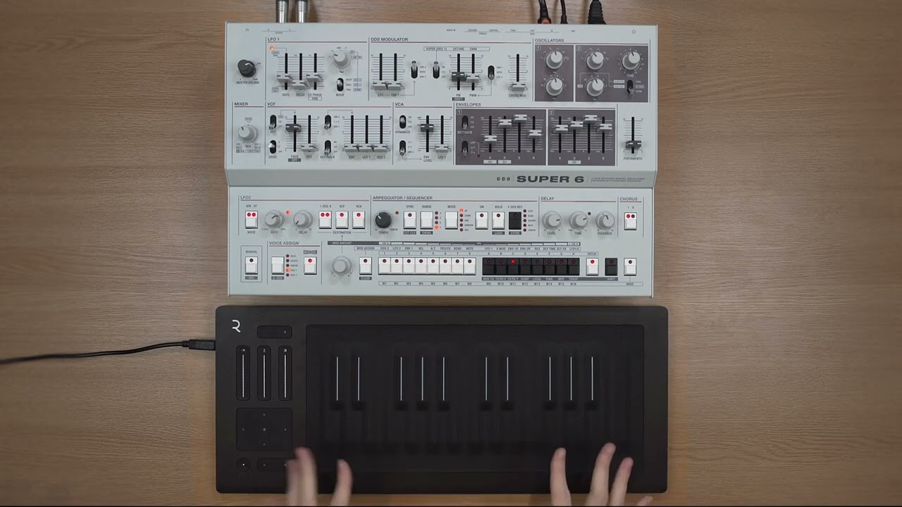 Super 6 - Connecting a Roli MPE controller