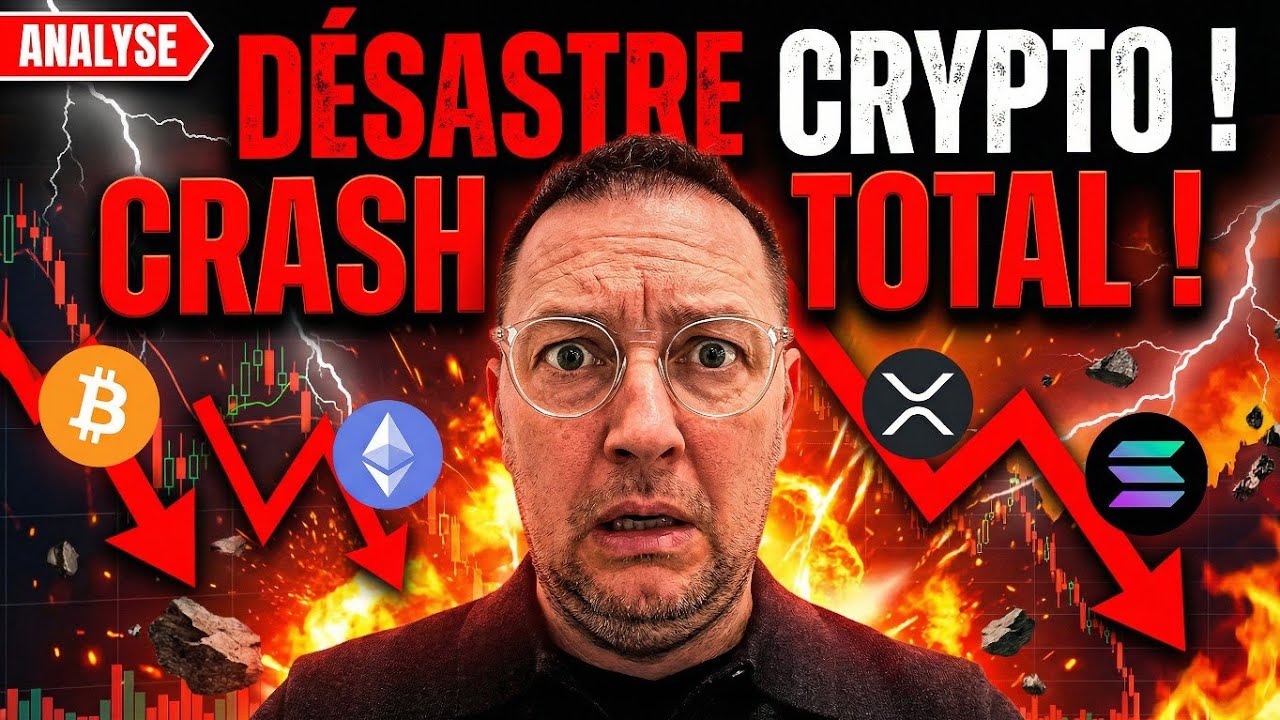 🔥 Désastre crypto! Analyse BTC, ETH, XRP et SOL.