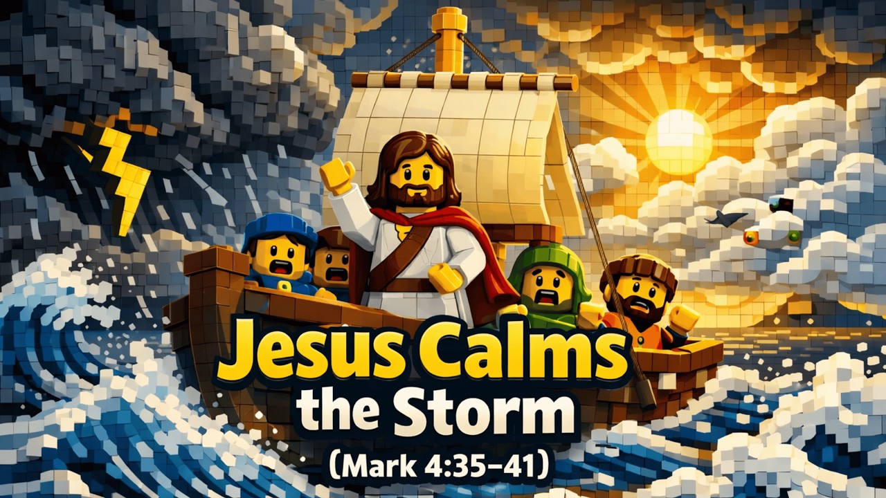 Jesus Calms the Storm I Animated Bible Story
