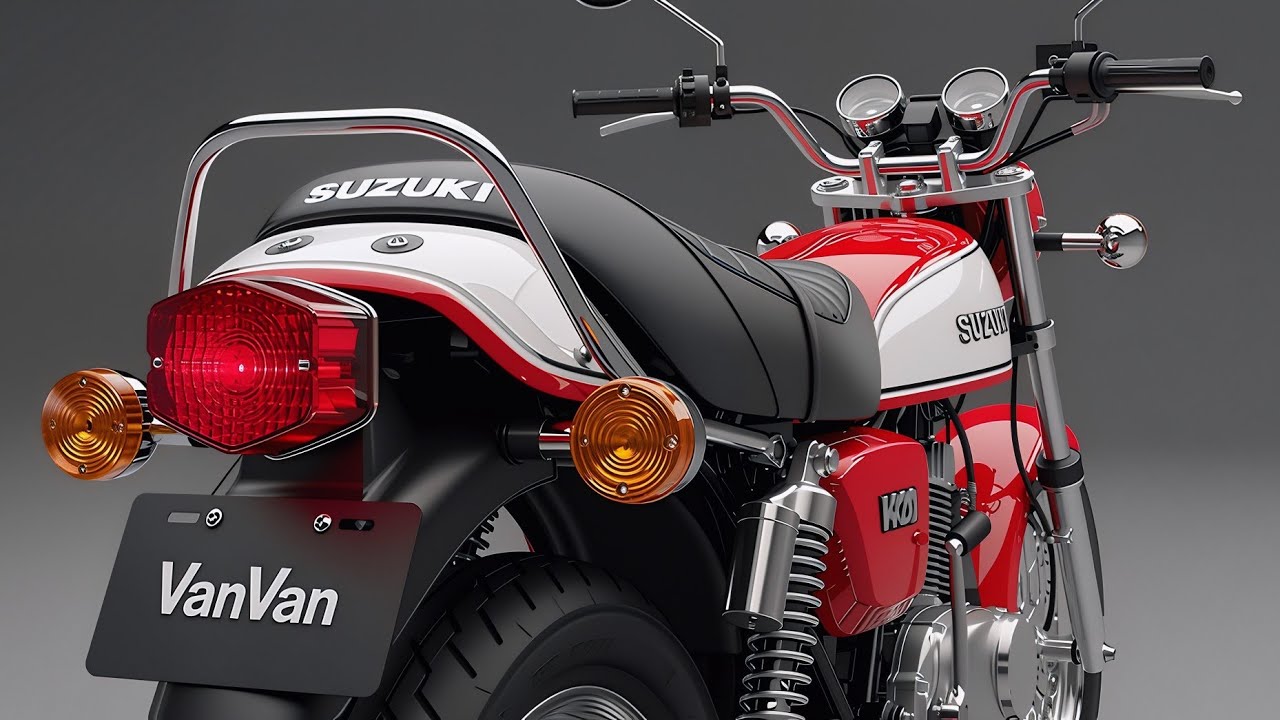 Suzuki RV90 2026 года вернулся?! Вы не поверите, что они сделали с VanVan!