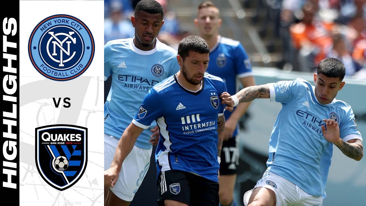 HIGHLIGHTS: New York City FC vs. San Jose Earthquakes | May 01, 2022