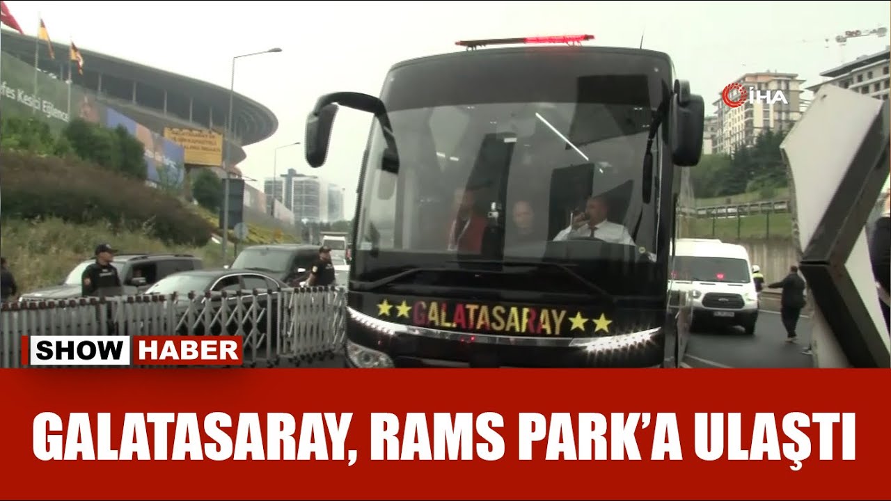 Galatasaray kafilesi, RAMS Park’a ulaştı