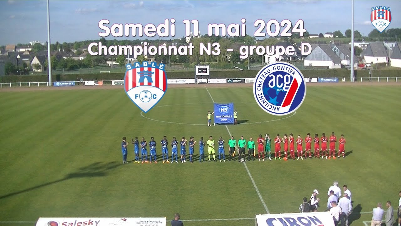 Résumé N3 Sablé FC - Ancienne Chäteau-Gontier