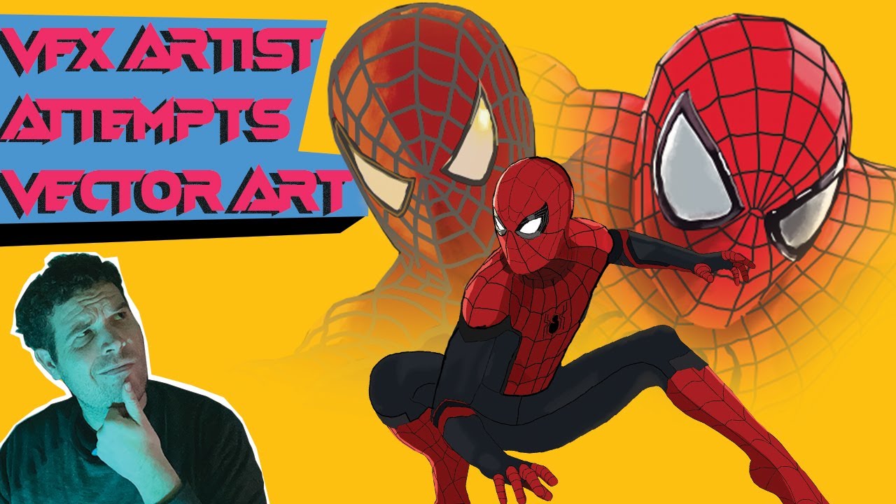 VFX Artist Attempts SPIDER-MAN Vector Art